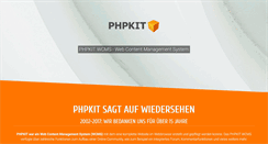 Desktop Screenshot of phpkit.com